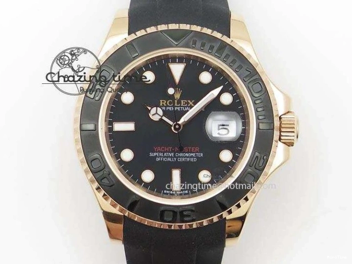 MiroTime 0219 DayDate 40mm BP-Maker 228238 YG Wrapped Gold Roman Dial (Fluted Bezel) On YG Bracelet ETA Attractive 3848